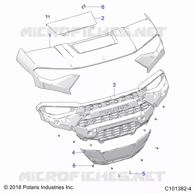 CAPUCHA AND FRONT FASCIA