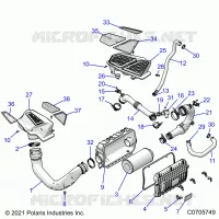 ENGINE, TOMA DE AIRE SYSTEM