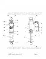 SUSPENSION, CHOQUE FRONTAL TRACK