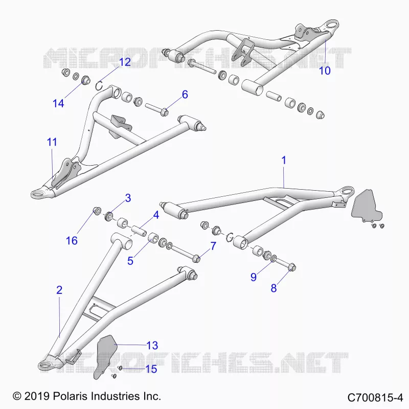 SUSPENSIÃ“N DELANTERA CONTROL ARMS