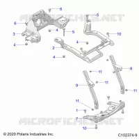 PORTAEQUIPAJES DELANTERO SUPPORT