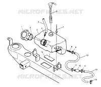 TANQUE DE ACEITE ASSEMBLY  2x4 400L W957540 (4930093009A013)