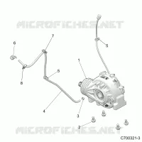 TREN, FRONT GEARCASE MOUNTING