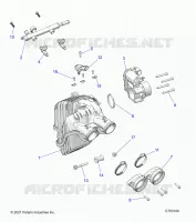 ENGINE, INTAKE AND CUERPO DE MARIPOSA