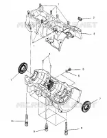 CAJA DEL CIGÜEÑAL ASSEMBLY  500 EFI 0952774, EFI SKS 0952574,   EFI SKS PT 0952974, (4929052905C010)