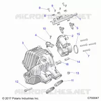 ENGINE, TOMA DE AIRE MANIFOLD