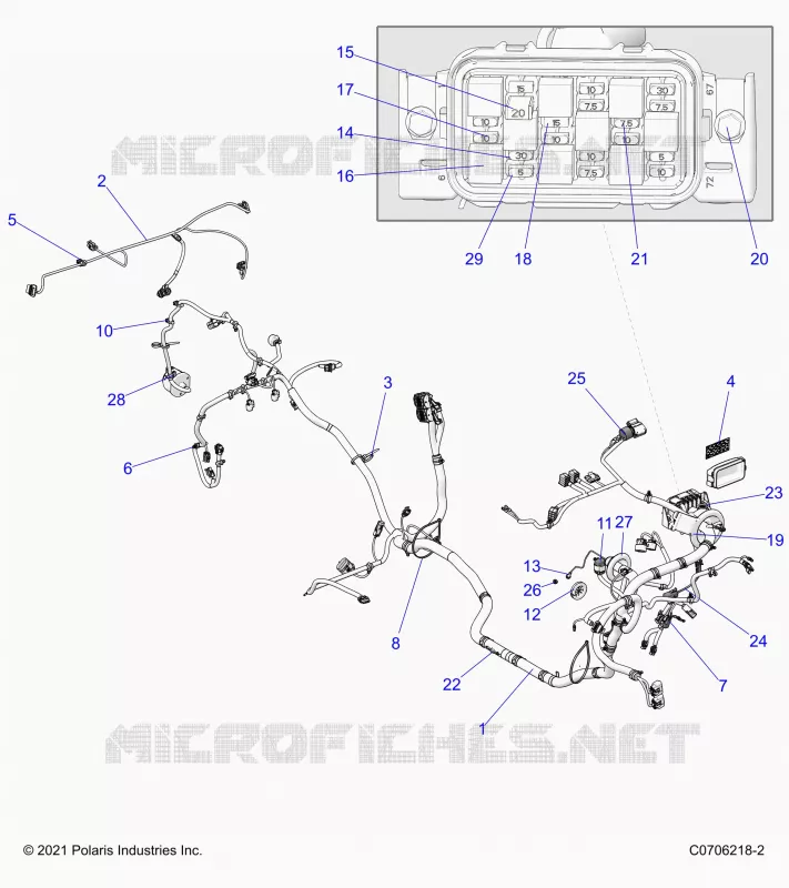 ELECTRICA, WIRE HARNESS