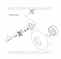 FRONT HUB Y RUEDA