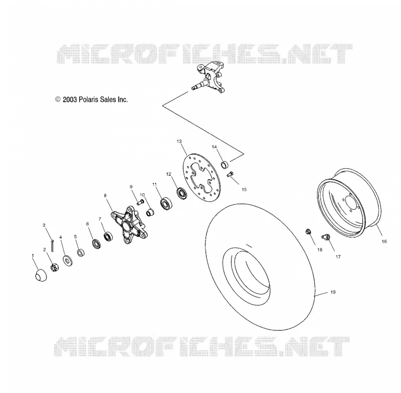 FRONT HUB Y RUEDA