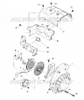 ARRANQUE DE RETROCESO AND VENTILADOR CAJA Sprint E/S (4914151415030A)
