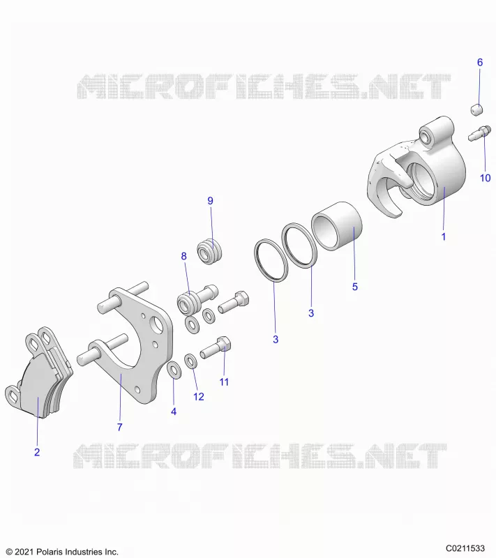 BRAKES, BRAKE PINZA FRENO DELANTERA