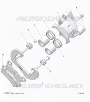 BRAKES, PINZA TRASERA