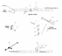 INTERRUPTORES, SENSORES and POWER PLUG