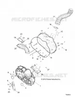 DRIVE TRAIN, TAPA DEL EMBRAGUE AND DUCTING