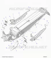 CHASSIS, PROTECCIÃ³N DEL EMBRAGUE, FOOTRESTS, AND RUNNINGBOARDS
