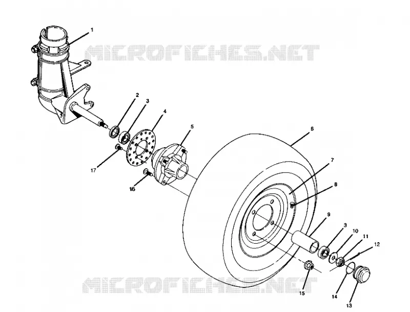 Tren delantero 250 2X4 / W927527 (4922862286015A)