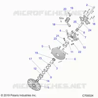 TREN, PRIMARY CLUTCH