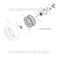 RUEDAS, FRONT and HUB