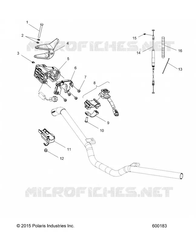 MOTOR, ACELERADOR CONTROL ASM.