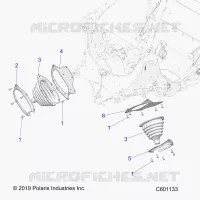 CHASIS, TIE ROD BOOT ASM.