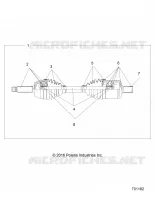 DRIVE TRAIN, TRANSMISION DELANTERA SHAFT