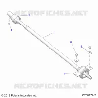 TREN, REAR PROP SHAFT