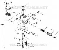 MONTAJE CILINDRO MAESTRO 440 XCR 0941760 (4925182518010A)