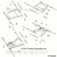 SUSPENSION TRASERA CONTROL ARMS