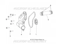 MOTOR, WATERPUMP IMPELLER AND COVER