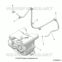 DRIVE TRAIN, FRONT MONTAJE DE ENGRANAJES