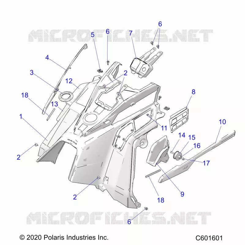 FAIRING MEDIO