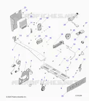 ELECTRICA, WIRE HARNESS, COMPONENTS AND LICENSE PLATE