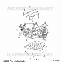 CHASSIS, MAIN FRAME AND ESQUÃD PLATES