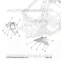 CHASSIS, TIE ROD BOOT ASM.