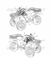 ETIQUETAS Sportsman 4x4 W958040 (4930403040A009)