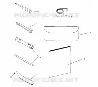 KIT DE HERRAMIENTA Storm 0950782, Storm SKS 0950582,  Euro Storm E950782, Euro Storm (4929012901C008)