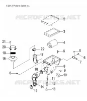 MOTOR, TOMA DE AIRE SYSTEM