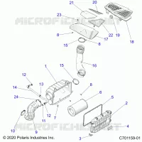 ENGINE, TOMA DE AIRE SYSTEM