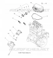 MOTOR, MONTAJE DEL CUERPO DEL ACELERADOR