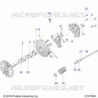 TREN, PRIMARY CLUTCH