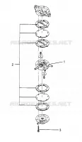BOMBA DE COMBUSTIBLE 500 CARB 0962764, 500 CARB SKS 0962564,  500 CARB SKS E962564 (EU (4931873187D003)