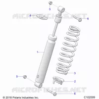 SUSPENSION, CHOQUE FRONTAL