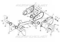 tapa del embrague ASSEMBLY Trail Blazer W947221 (4926832683B011)