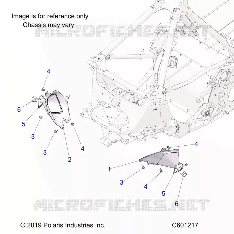 CHASIS, TIE ROD BOOT ASM.
