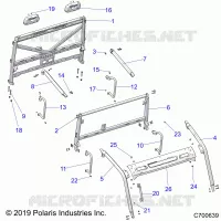 CHASSIS, CAB BASTIDOR