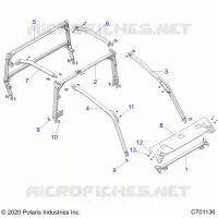 CHASSIS, CAB BASTIDOR