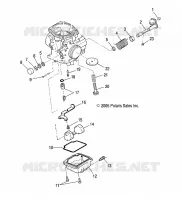 MOTOR, CARBURADOR, LOWER