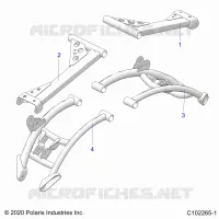 SUSPENSION TRASERA CONTROL ARM
