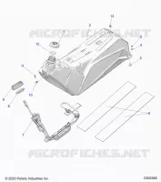 SISTEMA DE COMBUSTIBLE, FUEL TANK AND PUMP