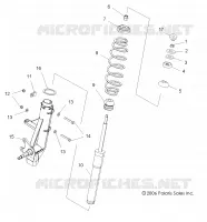 SUSPENSION, puntal delantero